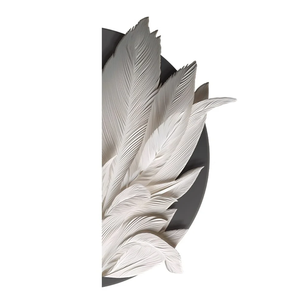 الفن التجريدي ركن الممر جدارية وحدة إضاءة LED جداريّة مصباح غرفة المعيشة غرفة نوم داخلي ريشة معلقة اللوحة ضوء الليل الزخرفية #2