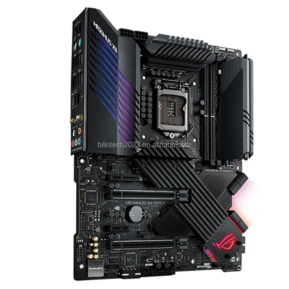 للوحة الأم ROG MAXIMUS XII APEX LGA1200 PCI-E3.0 M.2 ATX 100% اختبار العمل