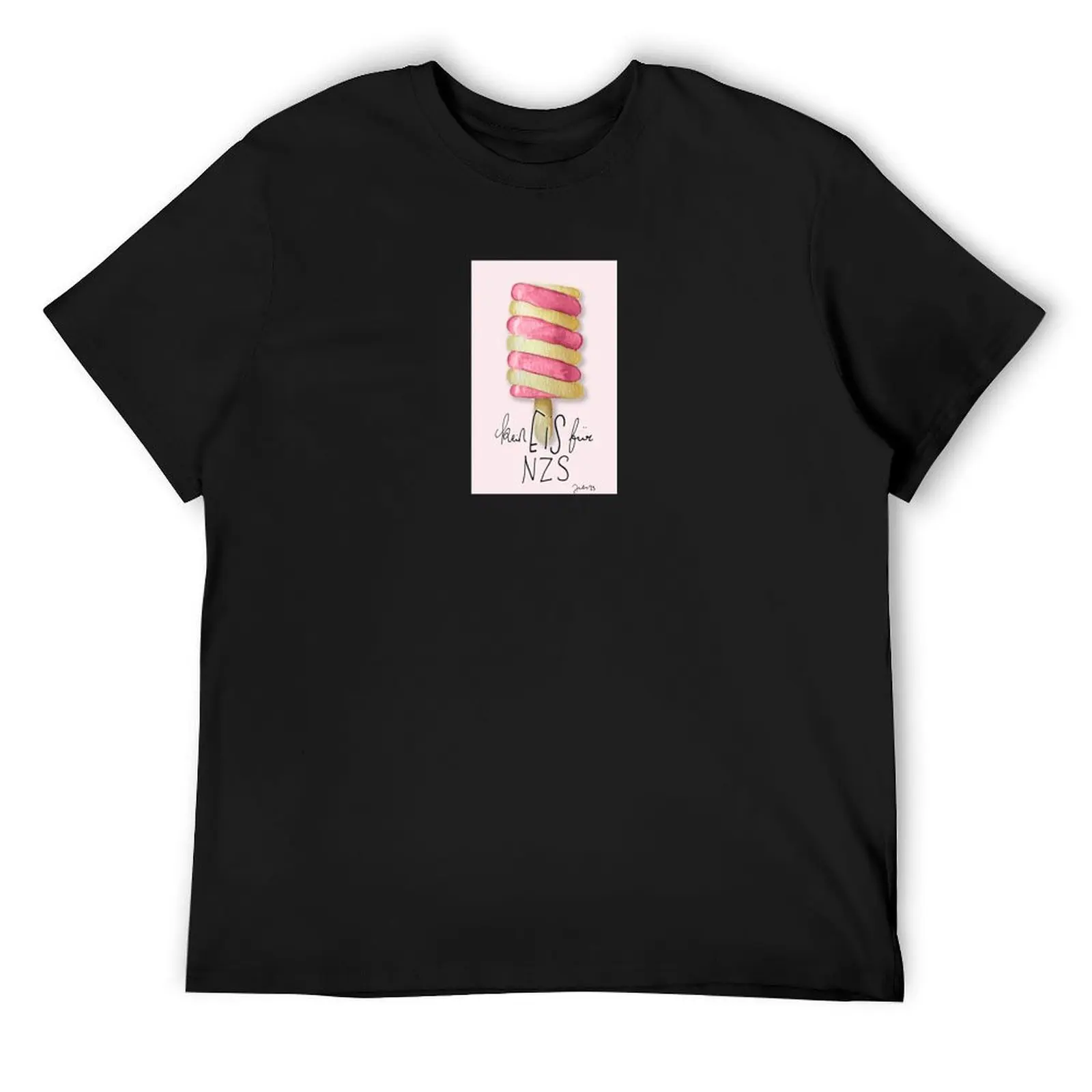 

No ice cream for NZS - Strawberry popsicle - Fruit ice cream - Watercolor T-Shirt oversizeds sweat shirts, men