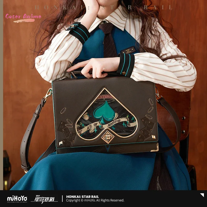 

Подлинная серия Honkai: Star Rail с авантюрином, серия Impression, многофункциональная сумка, игровая периферия, коллекция украшений, игрушка в подарок