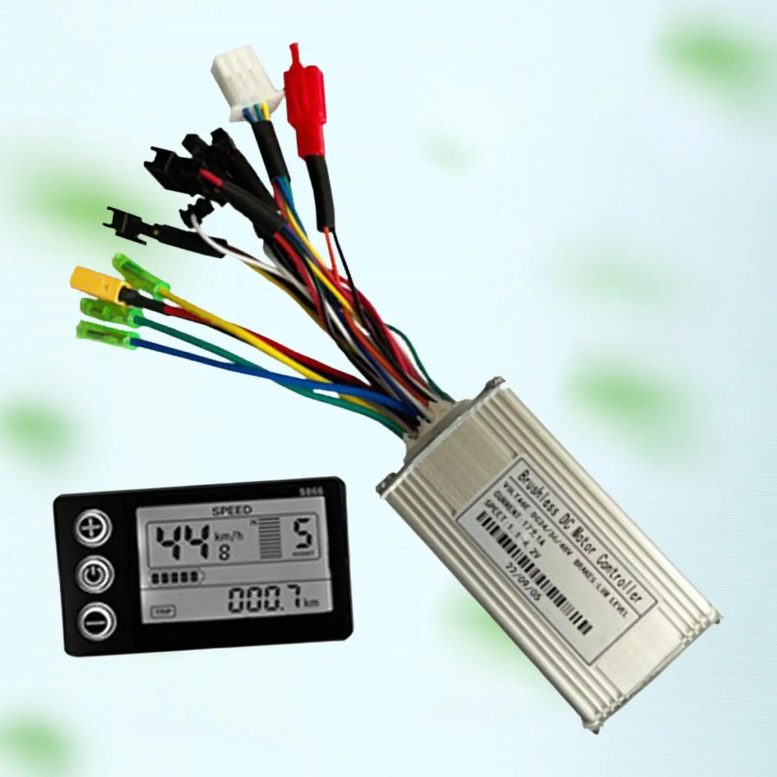 

Motor Brushless Controller LCD Panel Steady Speed Lightweight Fittings for Electric Bike