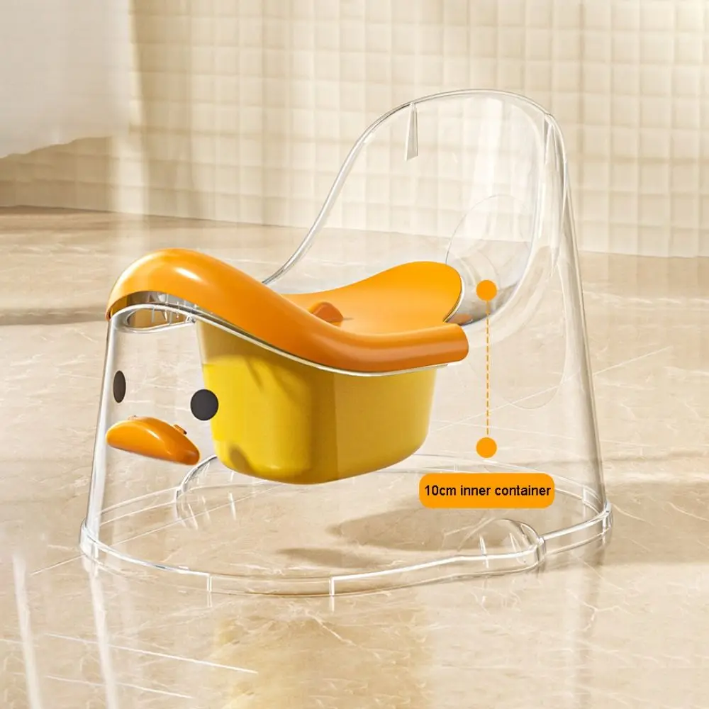 

New Duck Potty Training Seat with Lid Ergonomic Design Urinals Chair Cartoon Non Slip Toilet Supplies for 0-6 Years Old
