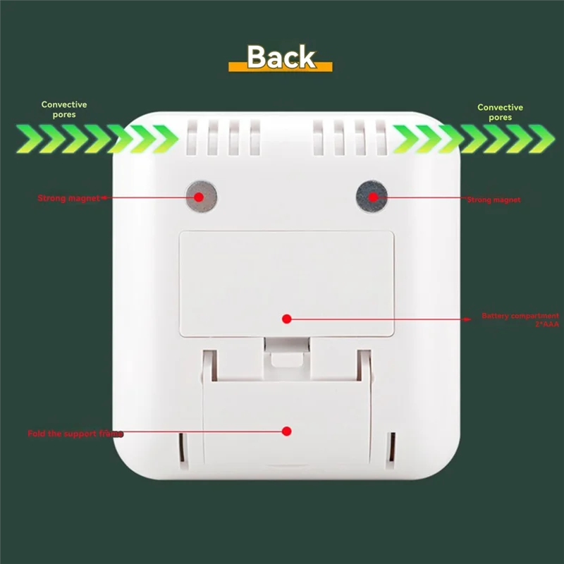 Монитор температуры и влажности, мини-гигрометр, датчик температуры, цифровой мини-термогигрометр для дома-TCE