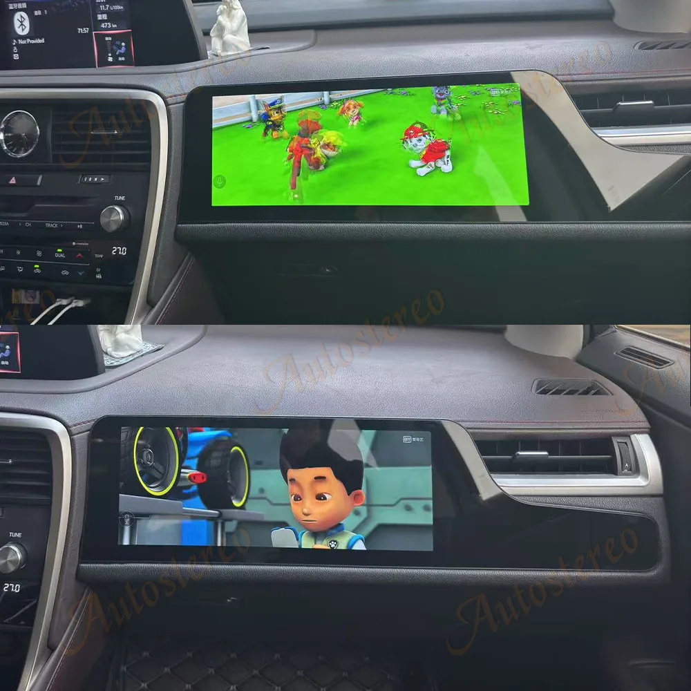Game Play Carplay Car Co-pilot Screen Android 13 For Lexus RX300 RX450H RX 2016-2021 GPS Navigation Multimedia Player Car Radio