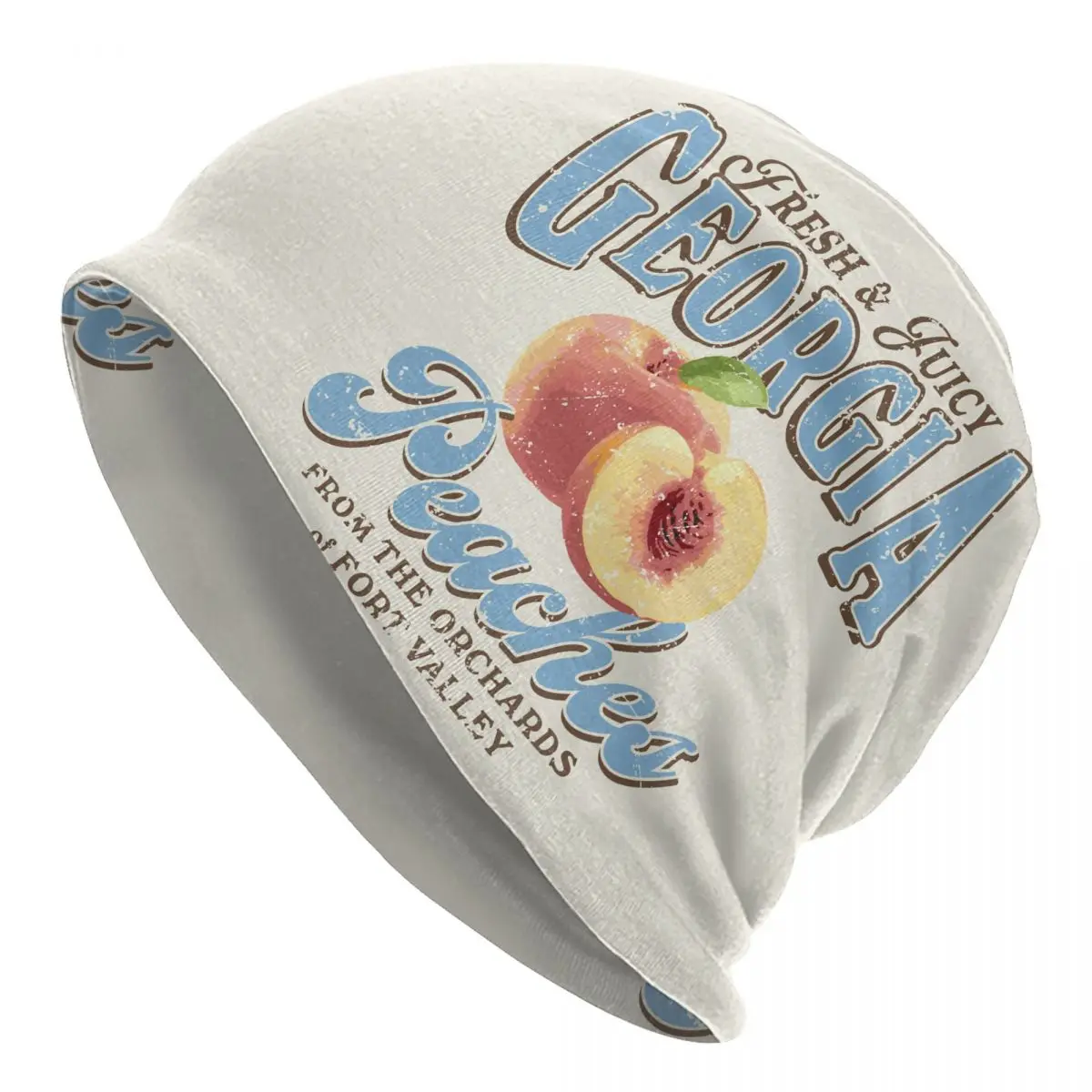 Georgia Peaches Beanies Caps Hat Fashion Bonnet Hats Men