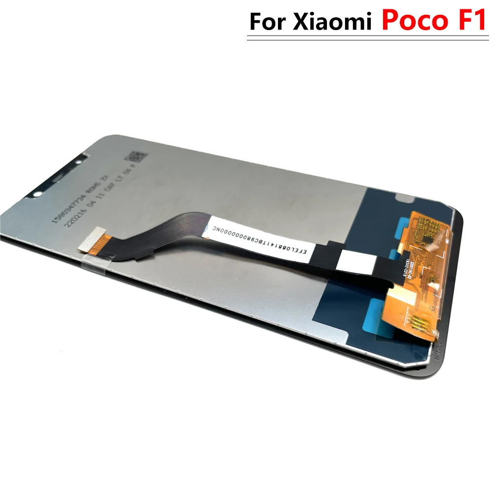 Nuovo Display dello schermo testato per Xiaomi Poco F1 LCD screen Digitizer Pocophone F1 Assembly sostituzione senza cornice