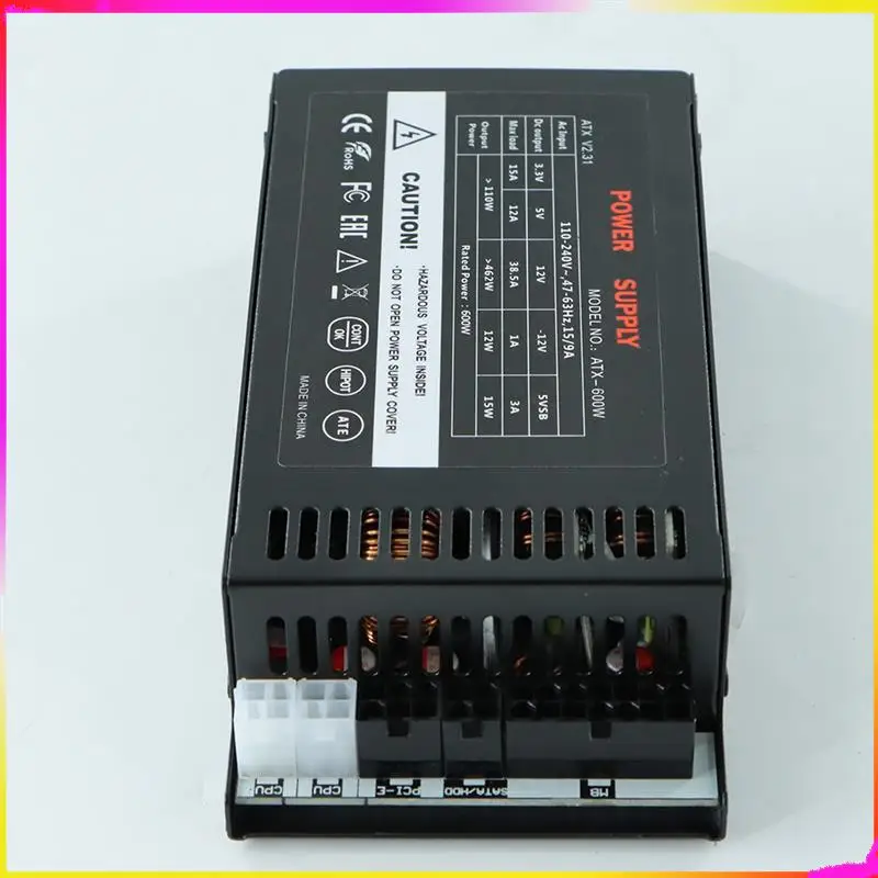 M04K ENP-7660B New 600W 1U Flex ATX Full Modular PC Power Supply For K39 ITX Mini Case Gaming Desktop 110-264V