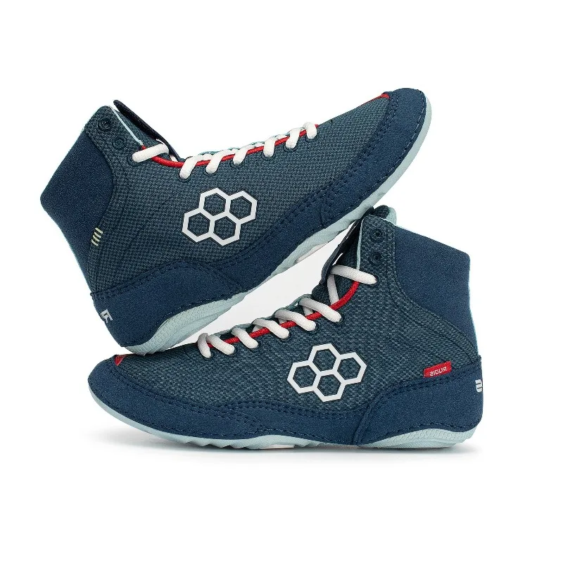 

2026 Hot Man Wrestling Boots Indoor Men Boxing Shoe High Top Man Gym Training Shoe Professional Boxing Sport Shoes Men