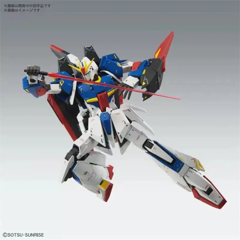 Bandai-figura de acción de Gundam ZETA 20th Ver.KA, juguete de GUNPLA para niños, modelo Mecha, Kit de montaje de regalo coleccionable, MG 1/100 Z