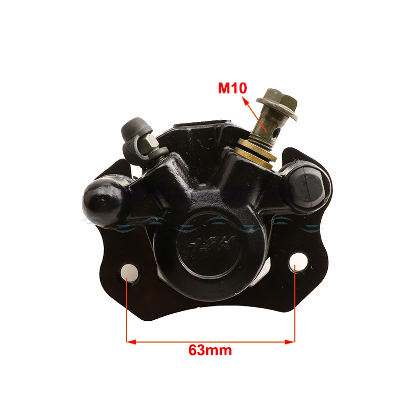 ATV Rear Disc Brakes Calipers Clamp Lower Pump for 50 70 90 110 125 150cc Quad Master Cylinder Caliper