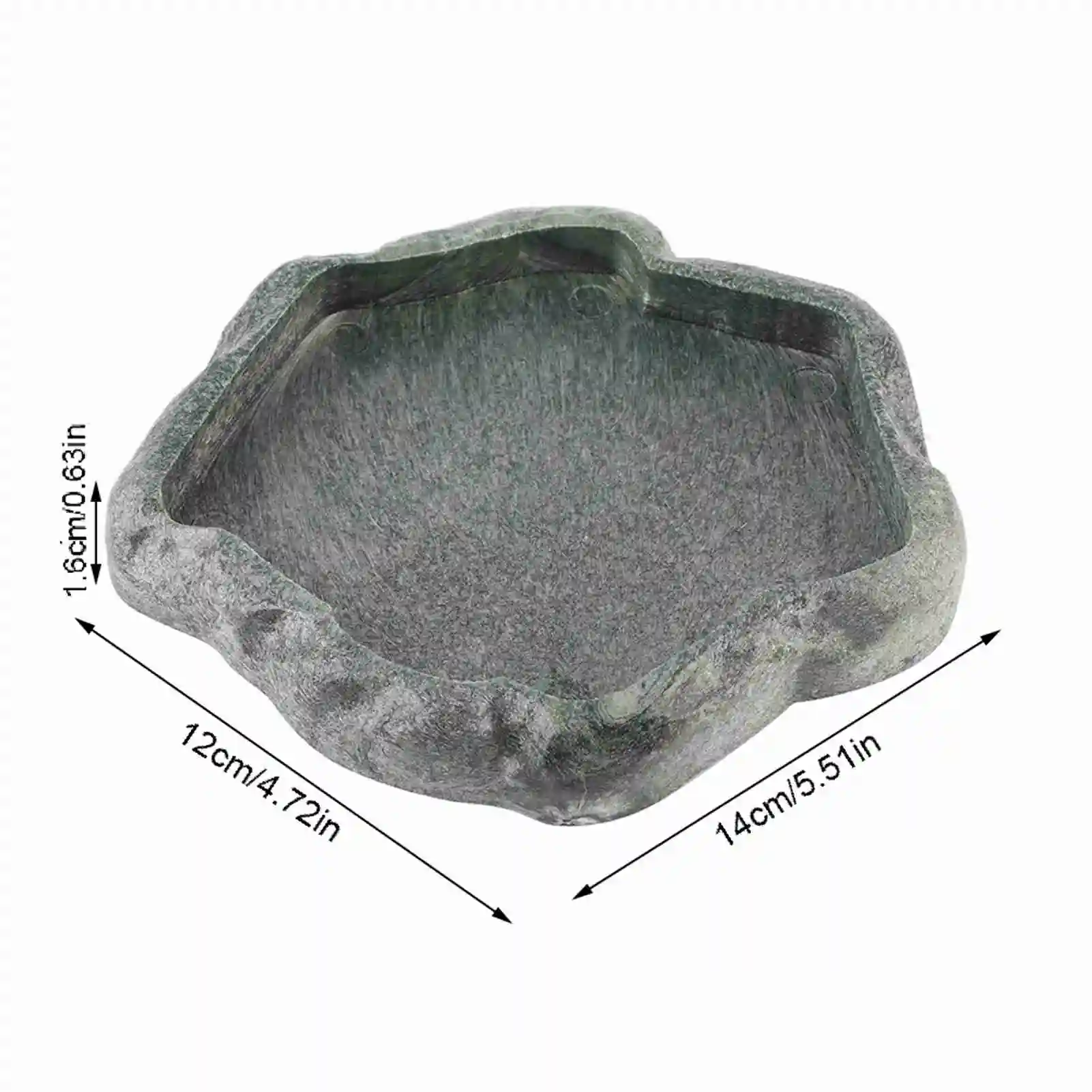 Ciotole per mangiatoia per animali domestici mangiatoia per animali domestici cingolata ciotola per lavabo resina cibo Non tossico vaso per acqua