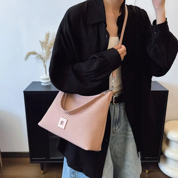 

Элегантная практичная сумка для подгузников, женская роскошная сумка через плечо, дизайнерская кожаная сумка-тоут, минималистичная винтажная стильная сумка-кэрриолл