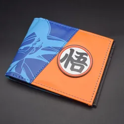 Dragon Ball Anime Foldable Wallet Women Men Children Bank ID Card Holder Card Clip Bag Cosplay Clutch Wallets Birthday Gifts