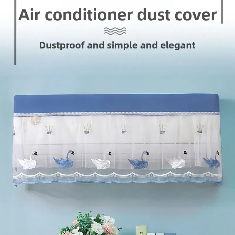 Air Conditioner Dust Cover Does Not Take Off When Turned on, Anti Direct Blowing Hanging Air Curtain New Air Conditioner Cover