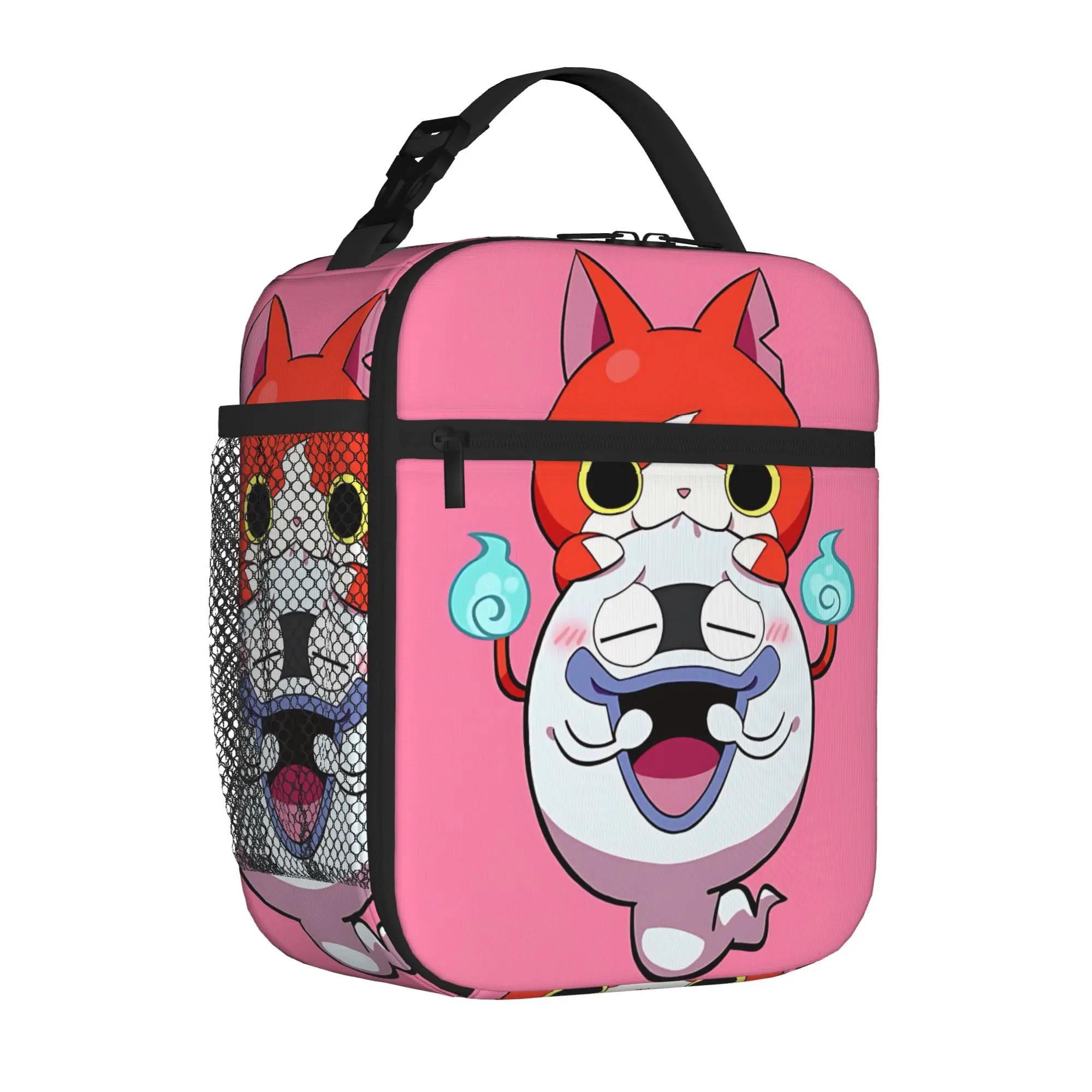 1 Piece For Students Food Container Appear Portable Pocket Y-Yokai WatchS Zipper Closure Aluminum Foil Food Pouch For Travel