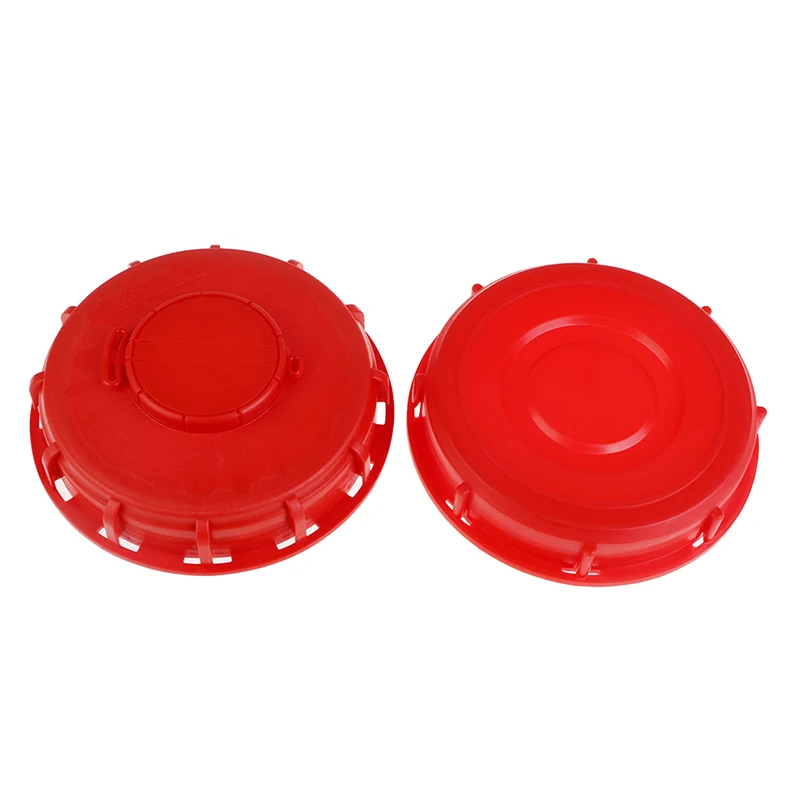 Red IBC Lid Water Liquid Storage IBC Tank Fitting Plastic Cover Cap Adaptor