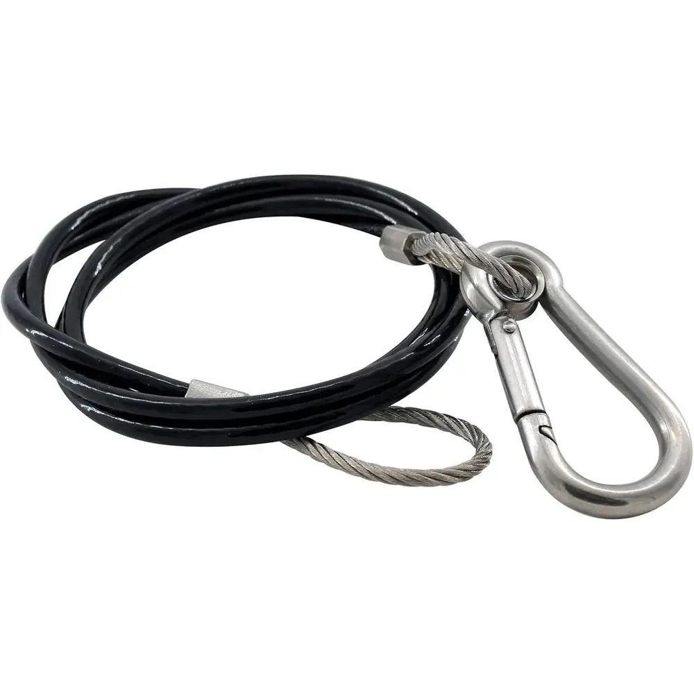 Stainless Steel Outboard Safety Cable for Marine Applications, 55-0415 Model