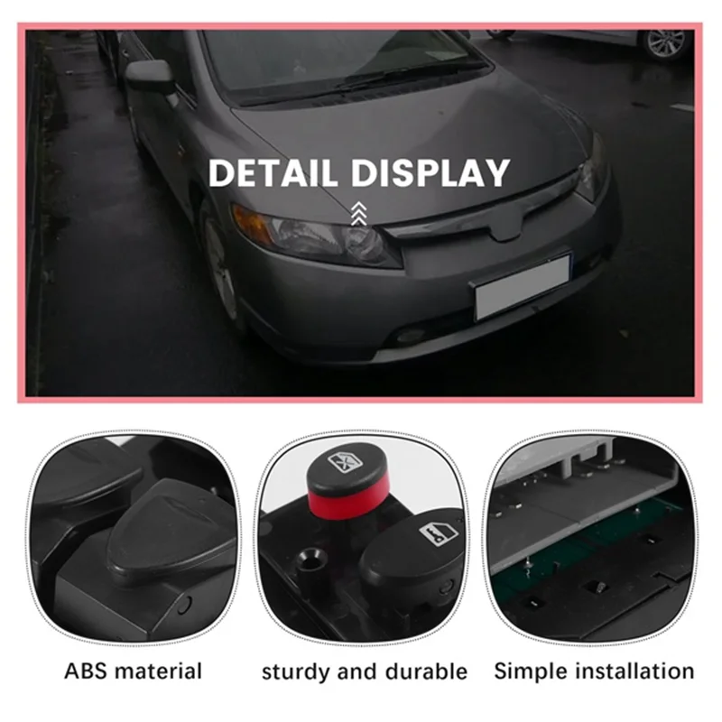 

For Honda Civic 2006-2010 Electric Master Control Power Lifter Window Switch 35750-SNA-A130-M1 35750SNAA130M1 RHD
