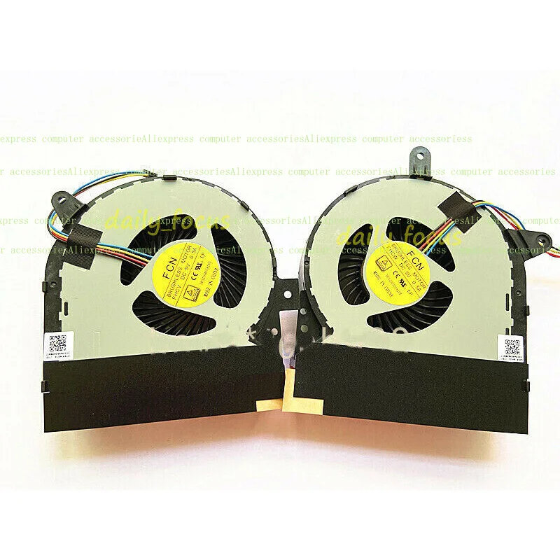 X + для Asus Rog G752VY GTX980 FX72V FX72VY G752VT G752V G752VL Gpu + вентилятор охлаждения процессора Y X + для Asus Rog G752VY GTX980 FX72V FX72VY G752VT G752V G752VL Gpu + вентилятор охлаждения процессора Y