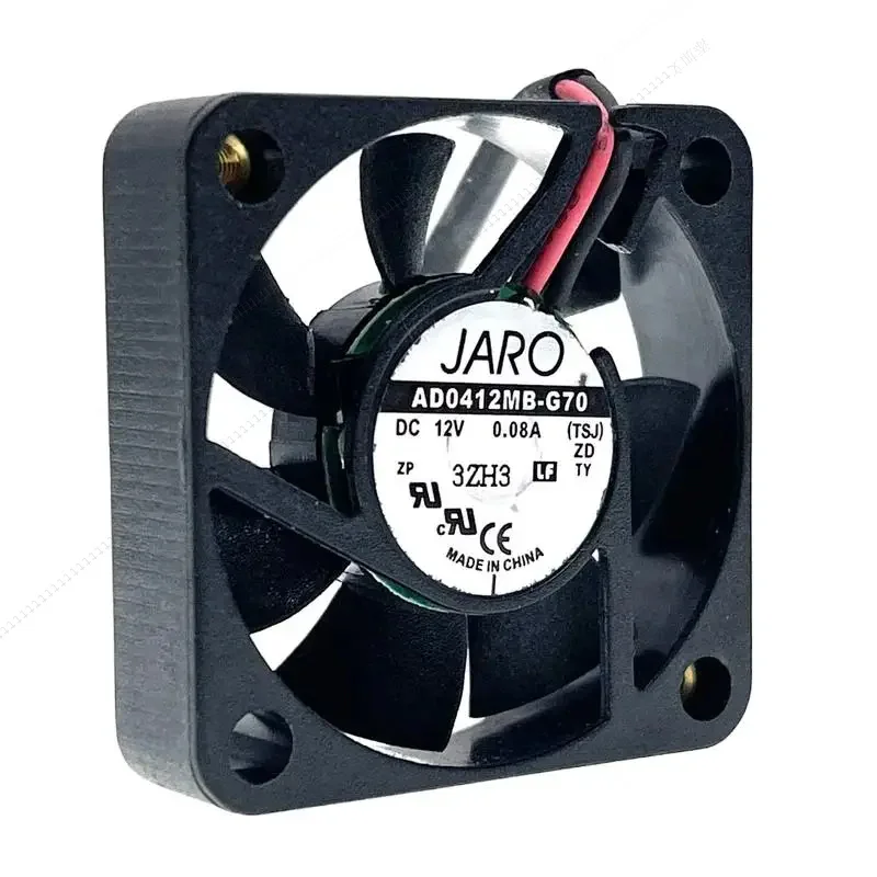 W  New 40mm 12V Mute Cooling Fan,for ADDA JARO AD0412MB-G70 40X40X10mm Single Ball Bearing 0.08A Mini Tiny Micro Fans