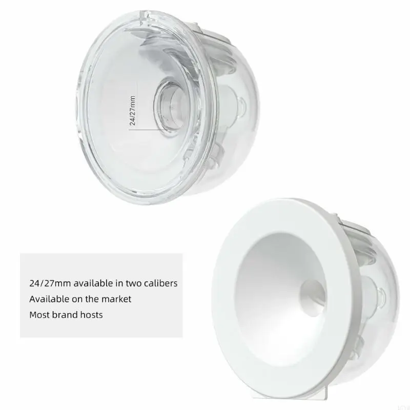 

D7YD 1 комплект насадок, включая пылезащитный чехол, фланцевая вставка 24 мм/27 мм для электрических молокоотсосов S9 S12,