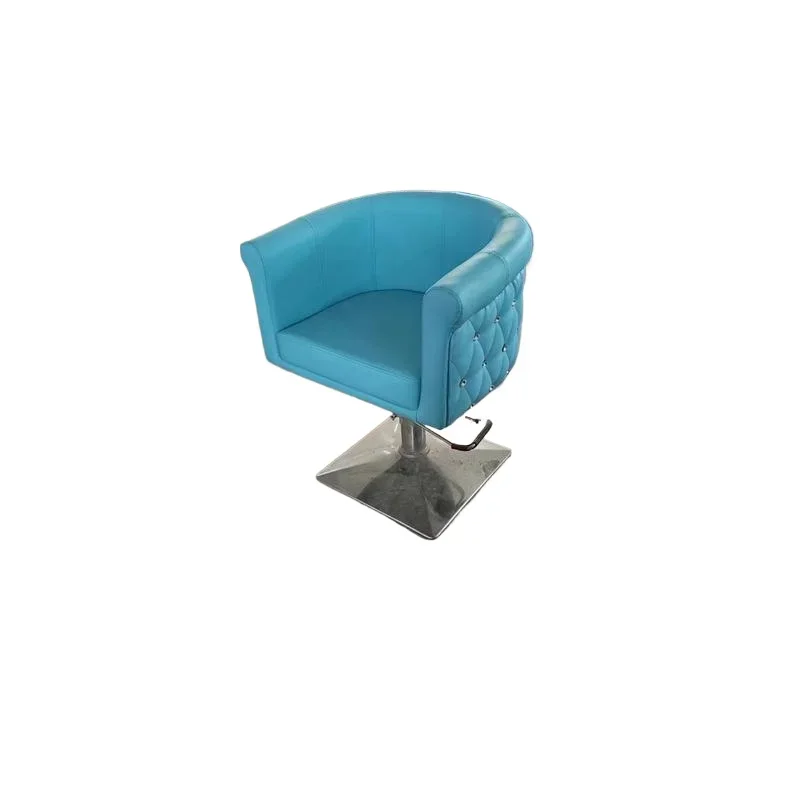 Hair chair Barber shop special buckle drill pull belt Hair chair rotating lift perm and dyeing chair Salon furniture