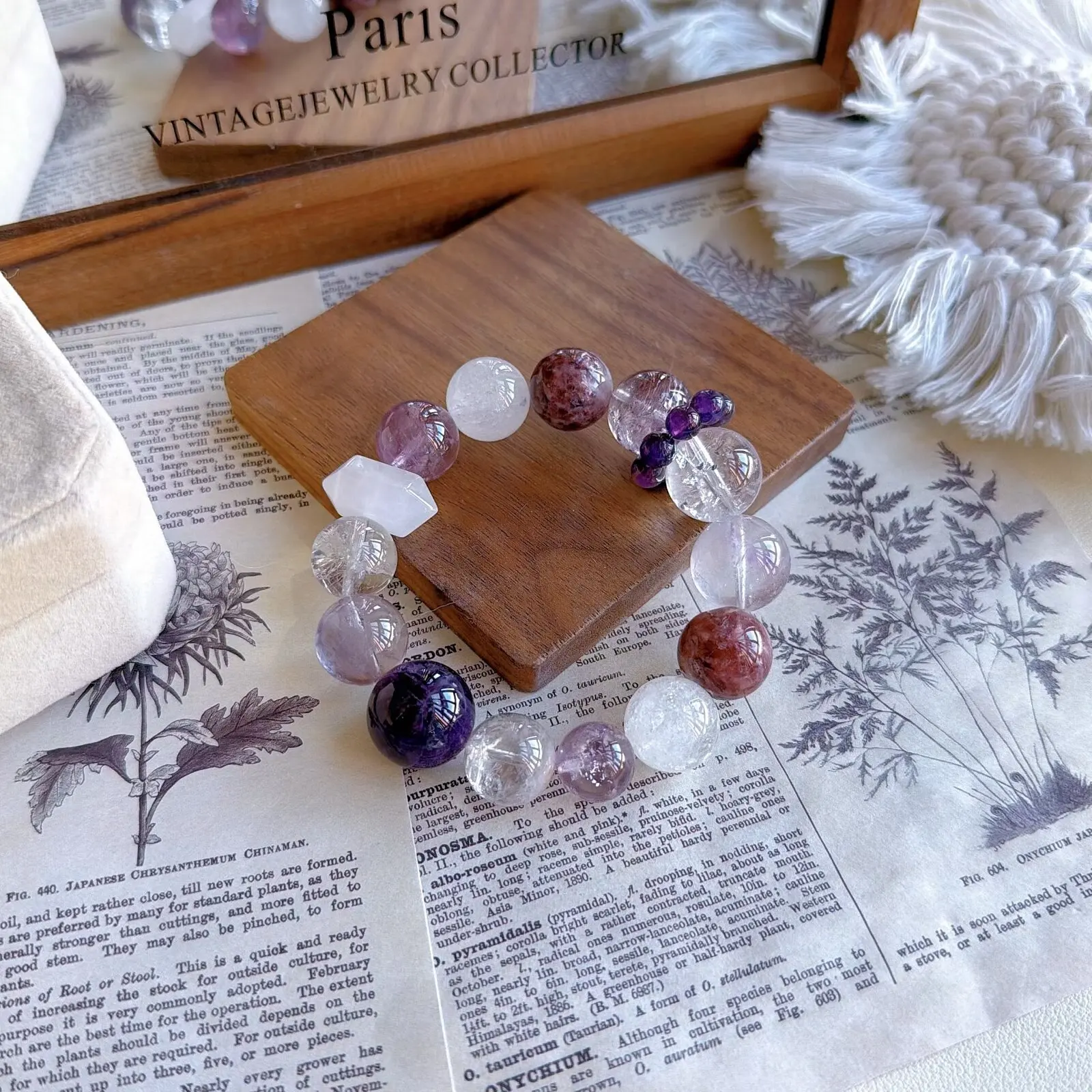 Chinese Style Lucky Natural Am - Gemstone Bracelet Healing recension och pris