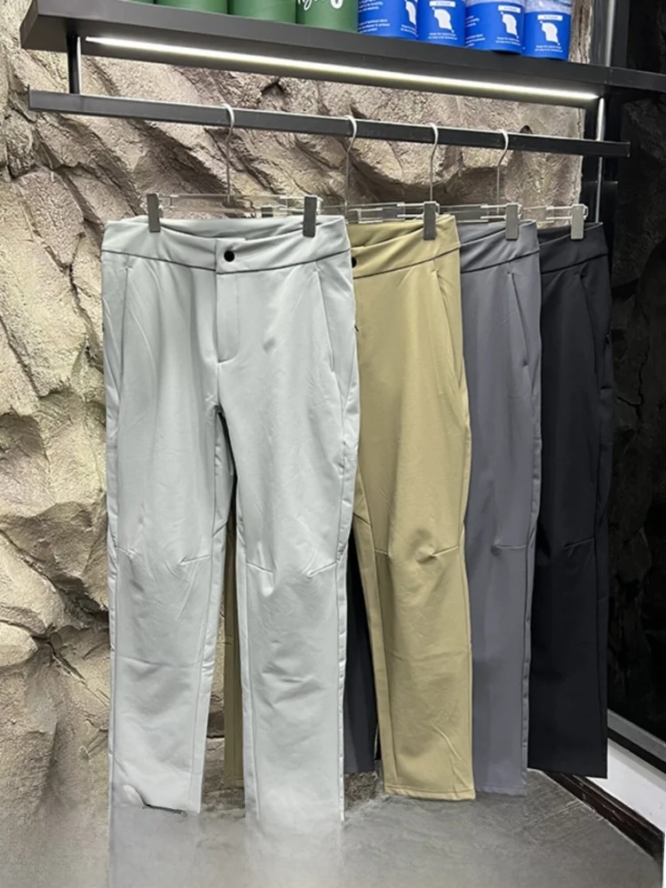 

Heavyweight Outdoor Cargo Pants Fce Lined Straight Leg Casual Trousers Technological Tee Proof Fabric Autumn Winter Soli...