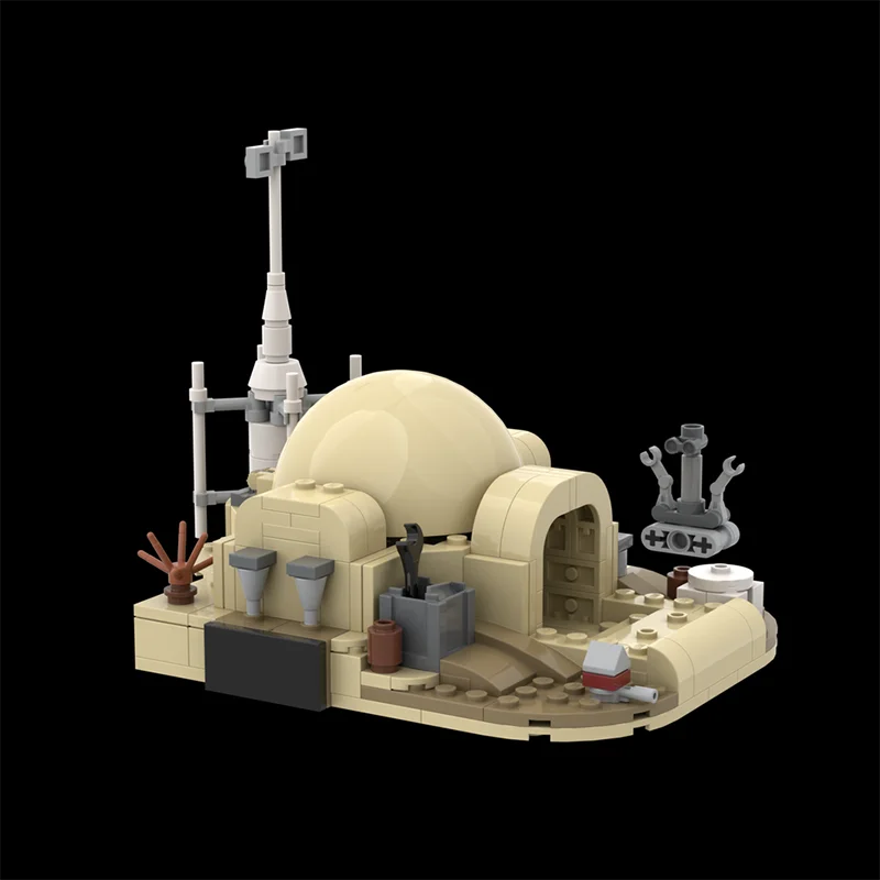 Seria Filmowa Gwiezdne Wojny Klocki Konstrukcyjne Pustynne Ojczyzna Model Technologia Modułowe Klocki Prezenty Zabawki Świąteczne Zestawy DIY Montaż