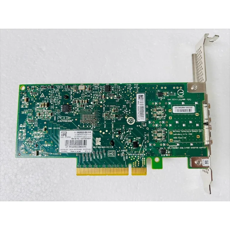 Parts for HPE 817753-B21 10/25G optical port network interface card CX4-Lx EN MCX4121A-ACUT 640SFP