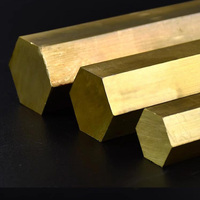 Brass Hex Rods Hexagonal Bar 3mm 4mm 5mm 6mm 7mm 8mm 9mm 10mm