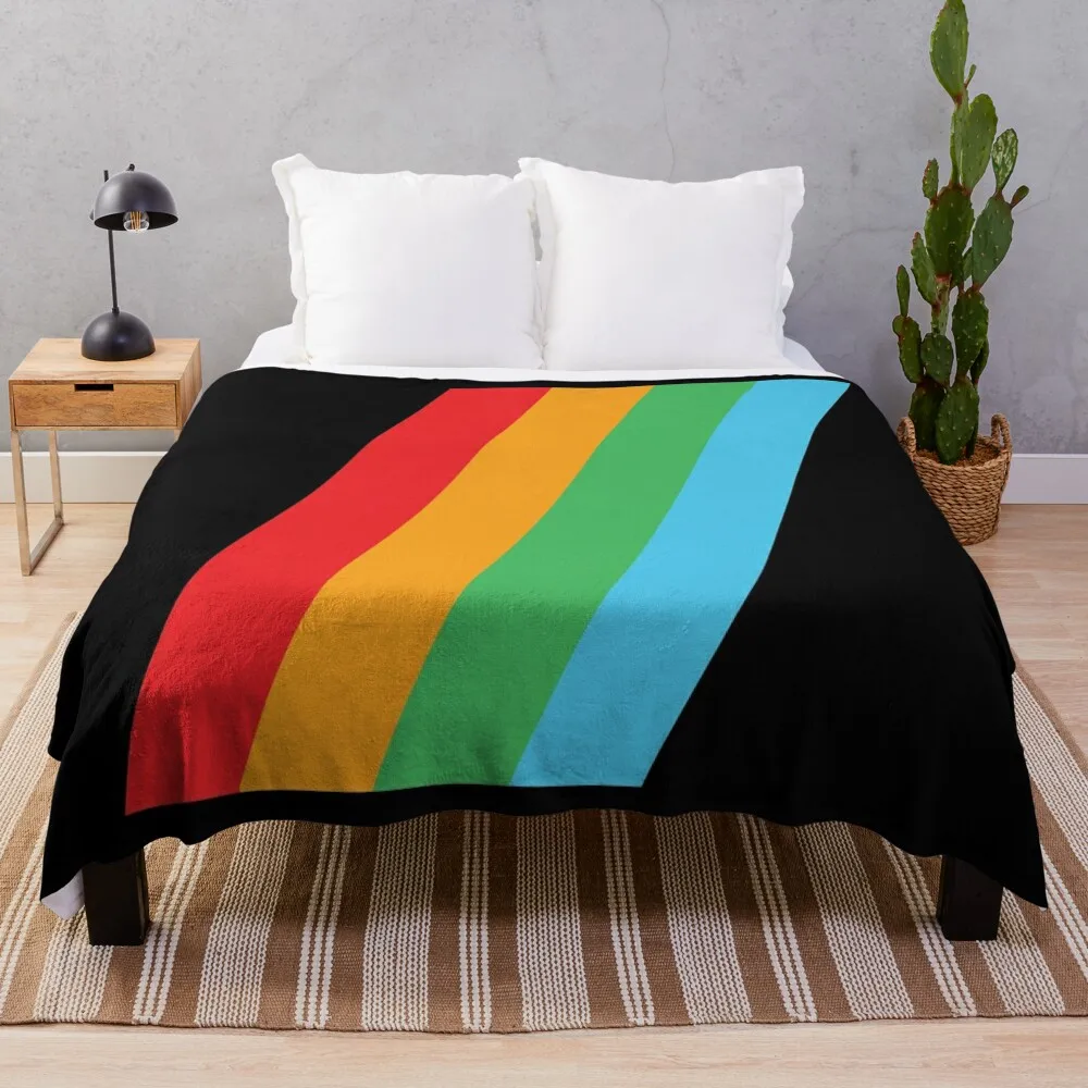 Retro ZX Spectrum Mask Throw Blanket Luxury Thicken Bed linens Custom Soft Blankets