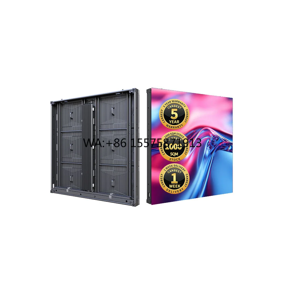 Waterproof Anti-Salt Fog Indoor Aluminum Advertising LED Display Screen 8K Resolution HDR Supported Seaside Beach Coastal