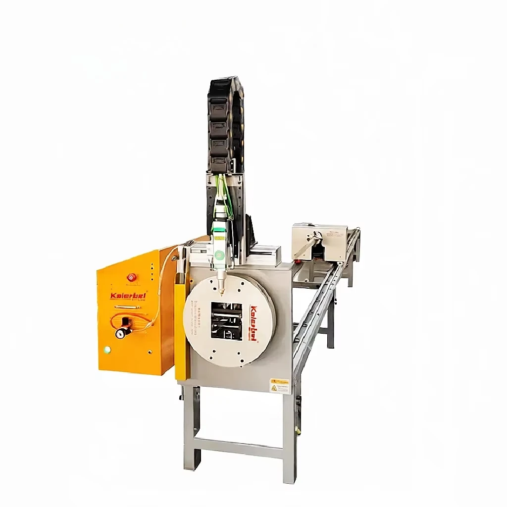 Mini digital automatic three-axis numerical control fiber cutting machine, suitable for stainless steel pipe/angle steel/c