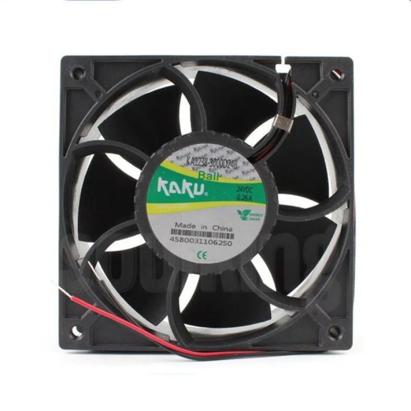 C for    KAKU KA1238-3000D24B 12038 24V 0.26A power distribution cabinet cooling fan