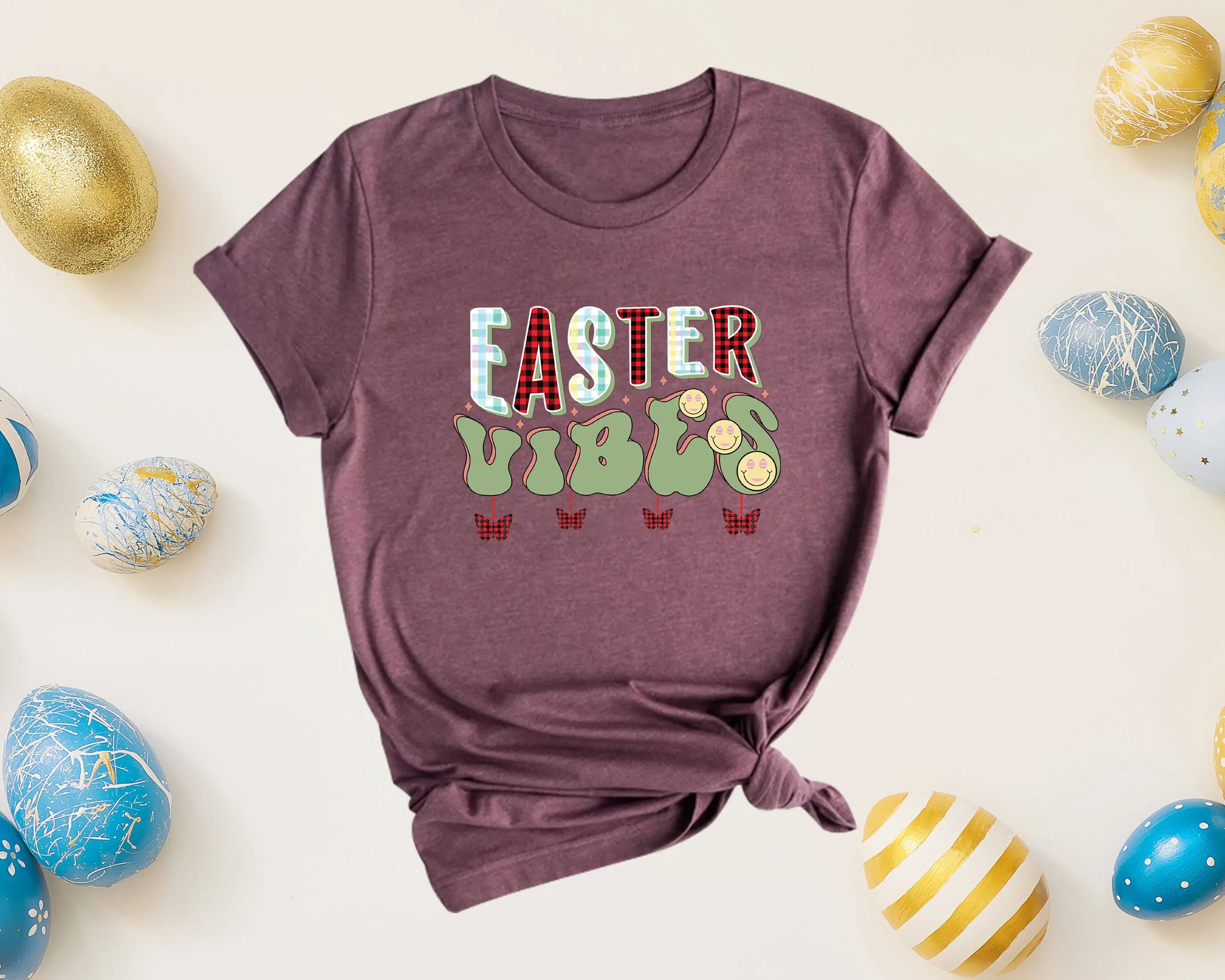 Easter Vibes T Shirt Day Gift