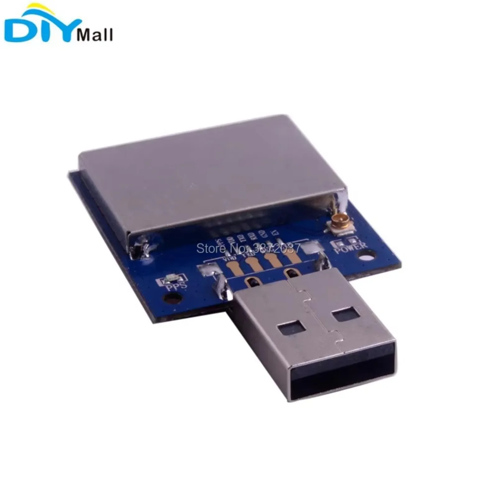 10pcs/lot USB GPS Glonass Beidou Module with Ceramic Antenna & Socket for Arduino/Pixhawk Flight Controller view 3