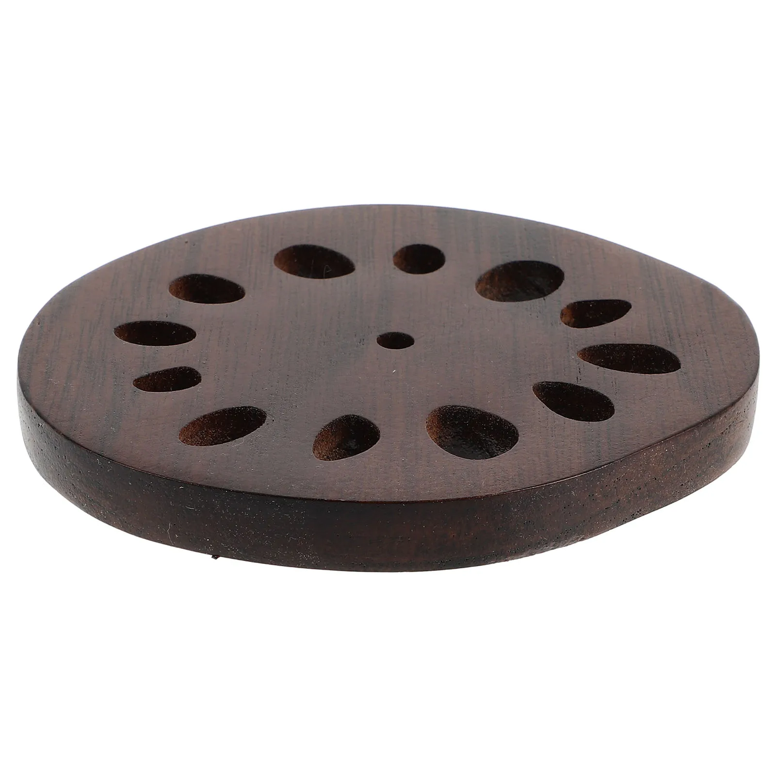 

Elegant Bamboo Lotus Root Heat Resistant Wooden Pad Dining Table Accessory Rustic Cushion for Coffee and Tea