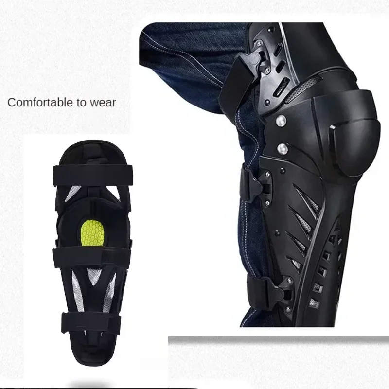 

Motorcycle Knee Pads Protective Gear Motocross Items Moto Motorbike keep WRAM Leg Cover Protector Guards MTB for Men and Women