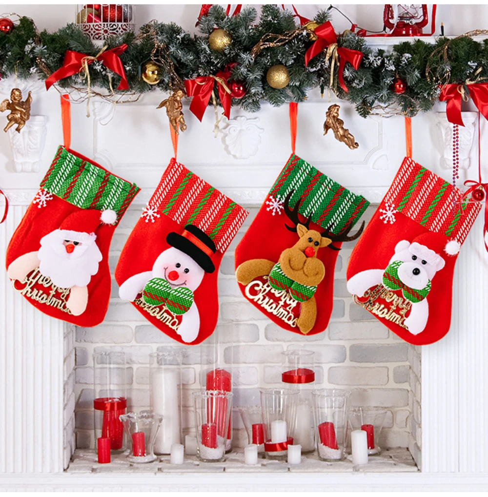 Рождественские-носки-Санта-Клаус-Олень-Рождественская-елка-Подвеска-Украшение-Санта-Клаус-Подарочная-сумка-С-Рождеством-Новым-Годом-Декор-Подарок