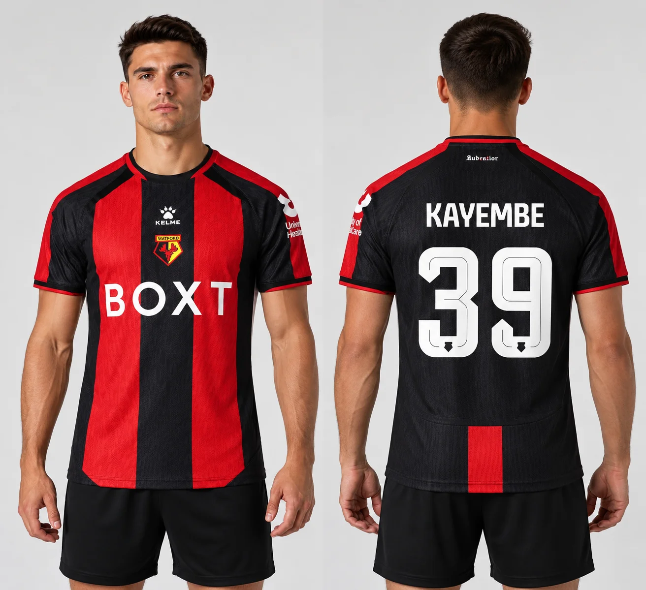 New Model Watford Away Team Shirt - Number 7 