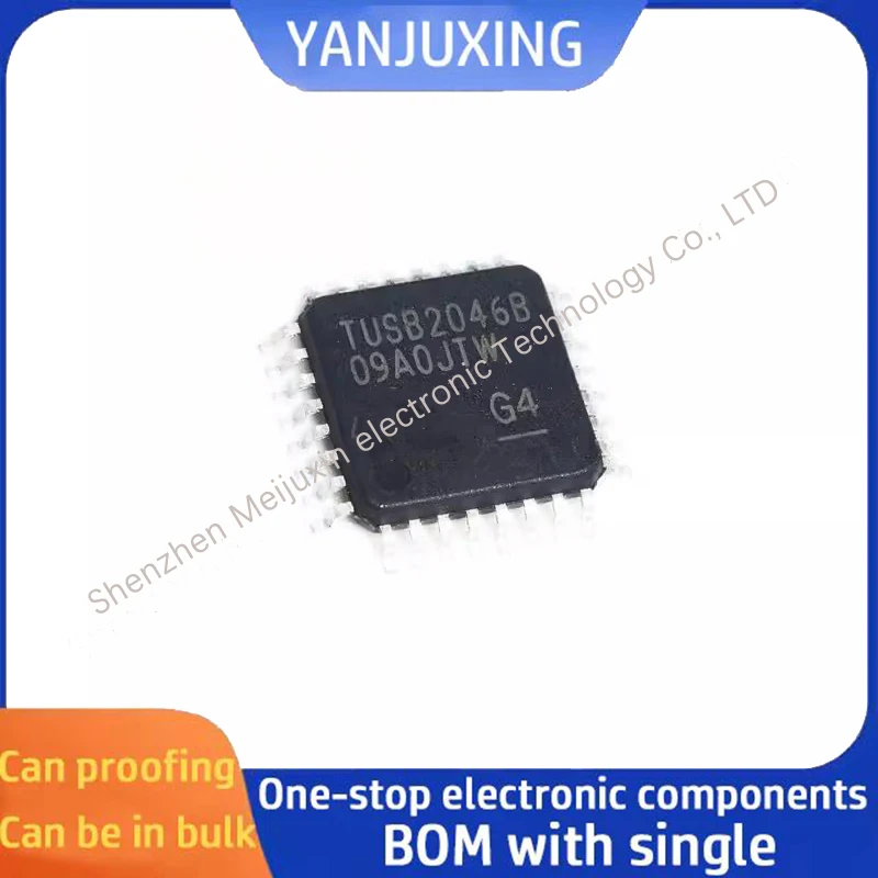 

1pcs/lot TUSB2046BVFR TUSB2046B QFP32 USB interface controller chip