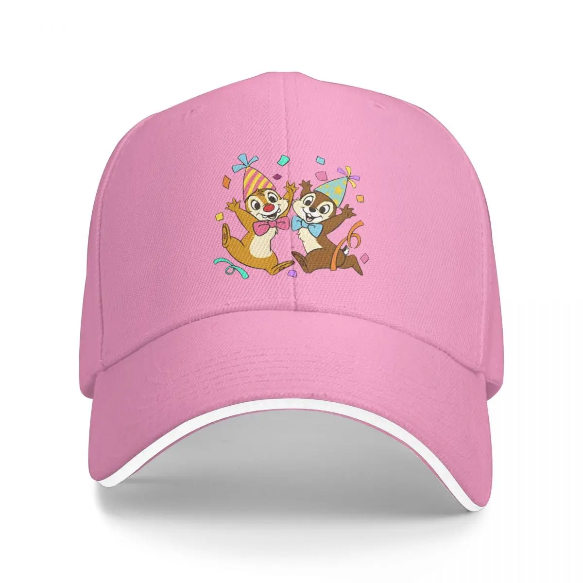 Summer Cap Sun Visor Chip N Dale Happy Hip Hop Caps Disney Chip 'n' Dale Cowboy Hat Peaked Hats