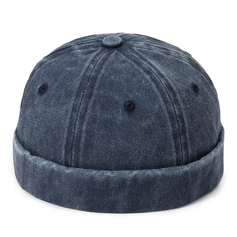 2026 New Fashionable Landlord Hat Washed Cowboy Guapi Hat Street Hip Hop Hat Daily Leisure Decoration Hat Unisex Borderless Hat