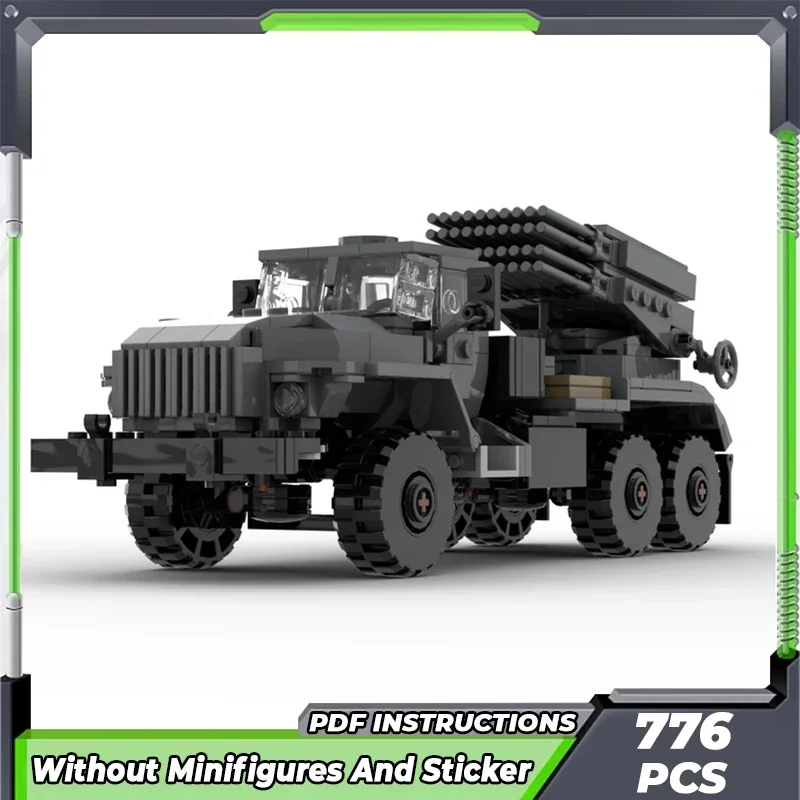 Moc Building Bricks Military Truck Model 2B17 Tornado G Launcher Technology Modular Blocks Gift Christmas Toys DIY Sets Assembly