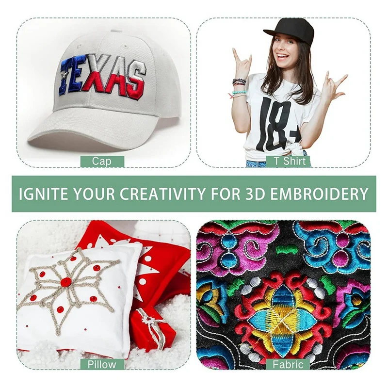 

20 шт. 3 мм пенопластовая пена для вышивания 6 х 9 дюймов листы пенопласта EVA для 3D-вышивки, поделок, поделок своими руками, ручного шитья белого цвета-A51M