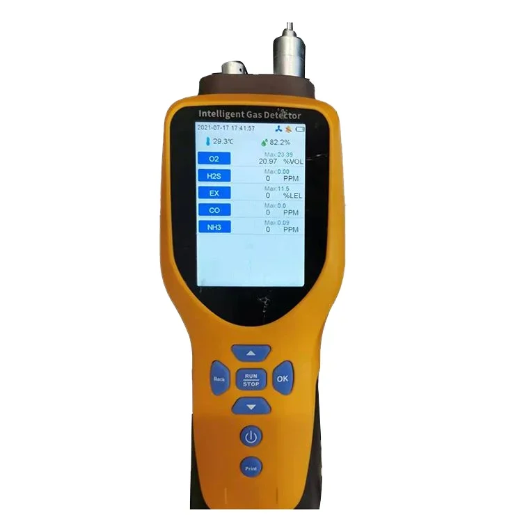 Professional Manufacturer Portable Gas Analyzers Single H2S detector alarm gas leak detector