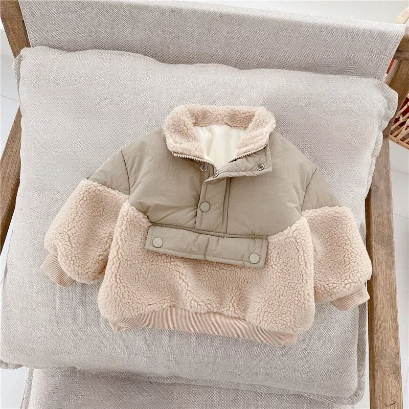 Winter Warm Sweatshirt Casual Thick for Boy Fall Autumn Clothes Outerwear Baby Christmas Hoodie Kids Autumn Clothes Boys Coat