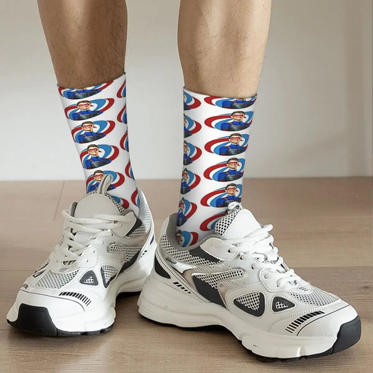 Kid Danger Logo Socks Harajuku Sweat Absorbing Stockings All Season Long Socks Accessories for Man's Woman's Gifts