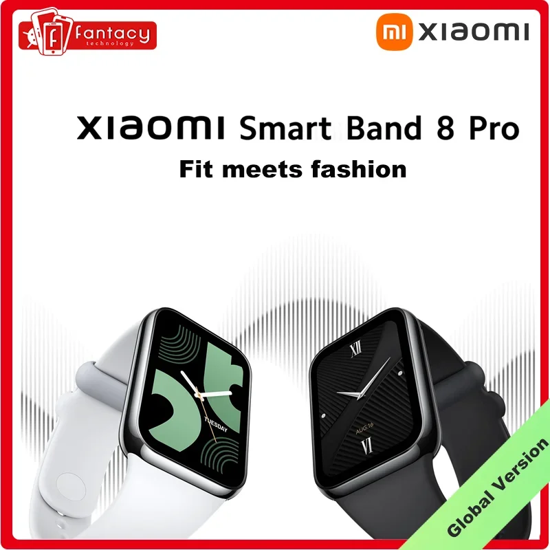 

Xiaomi Mi Smart Band 8 Pro Global Version 1.74» 5ATM Водонепроницаемый браслет 150 спортивных режимов AMOLED экран GPS Кровь кислород